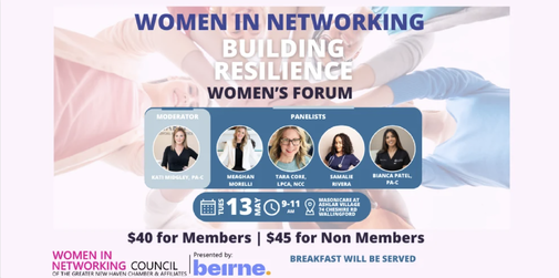 Women In Networking Building Resilience