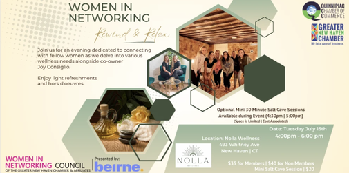 Women In Networking Rewind & Relax