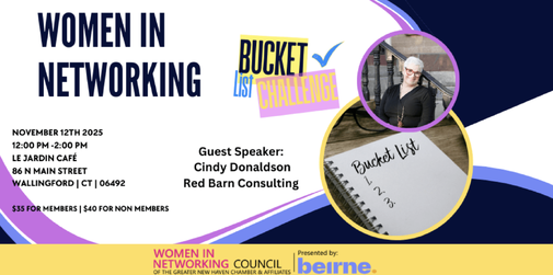 Women In Networking Bucket List Challenge